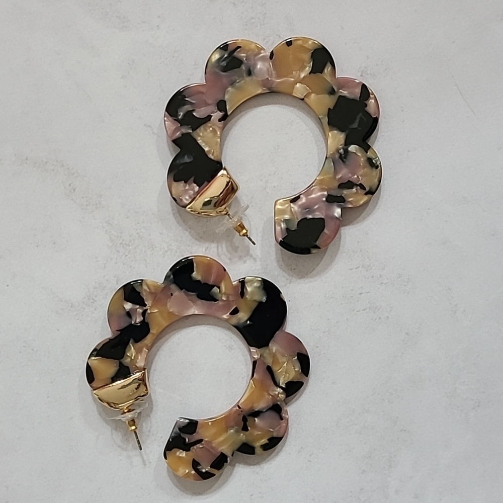 Baublebar Tortoise Hoop Earrings